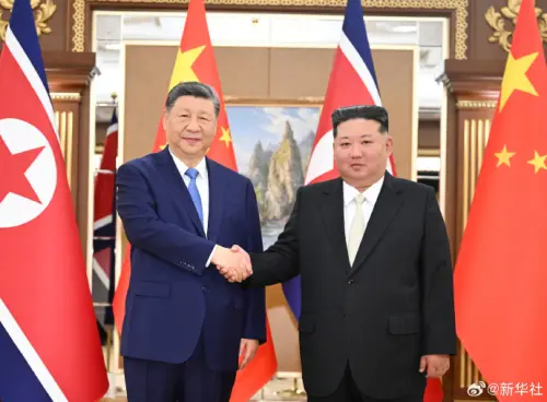 習金會登場！習近平提中朝關係4點意見　金正恩讚最尊重貴賓