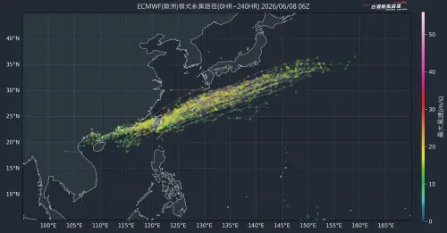 最猛梅雨再升級！廣東現「低壓渦漩正對台灣」　今炸雨48小時不停