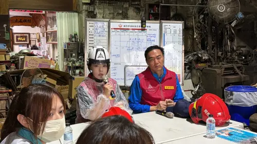 新竹東區高翠路氣爆　2人OHCA搶救中！高虹安趕赴現場勘災