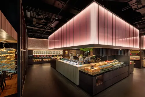 ▲欣葉日本料理健康店全面改裝，以全新品牌概念「彩膳楽亭」亮相，今日起試營運。（圖／欣葉日本料理提供）