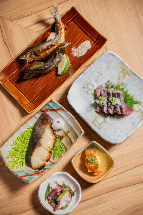 ▲ 欣葉日本料理提到，升級重心以「旬味、發酵與層次」作為重點，主廚團隊以和食傳統五味「さ、し、す、せ、そ」為引，包含五大必吃菜色。（圖／欣葉日本料理提供）