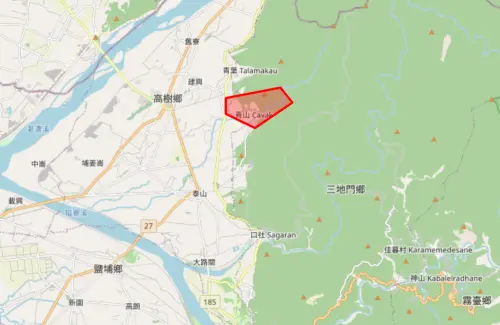 ▲中央氣象署今（9）日15時17分針對屏東縣三地門鄉發布防災告警。（圖／中央氣象署）