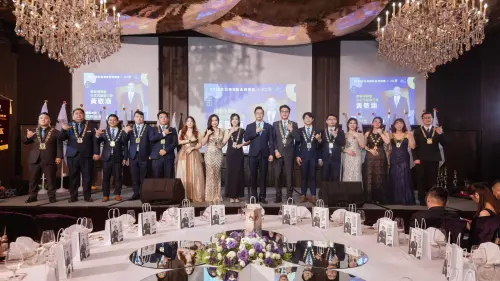 特企／青商會執行長黃敬涵舉辦台北聯合例會　現場政商出席力挺