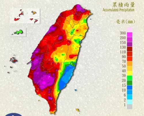 6/9全台雨量排行！高雄六龜243.5毫米奪冠　台中、嘉義也成搖滾區