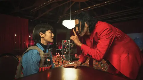 ▲阮經天（右）、王淨在《沉默的審判》陷入人格與創傷深淵。（圖／Netflix提供）