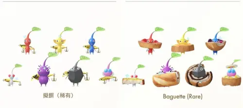 ▲皮克敏《Pikmin Bloom》特殊飾品圖鑑，咖啡廳超市系列。（圖／取自Threads）