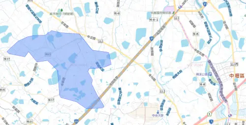 ▲桃園市6月11日停水影響範圍。（圖／台灣自來水公司）
