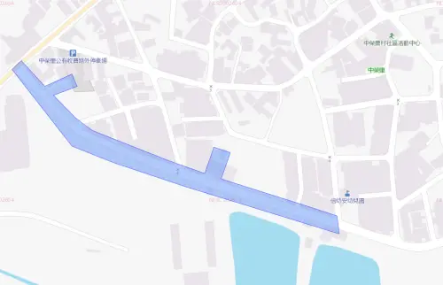 ▲台南市安定區6月11日停水影響範圍。（圖／台灣自來水公司）