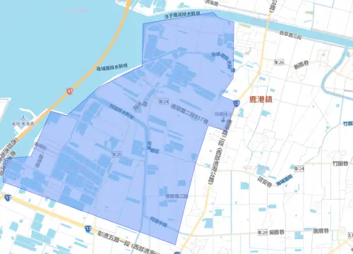 ▲彰化6月11日停水影響範圍。（圖／台灣自來水公司）