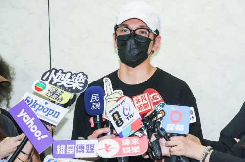▲吳政澔（如圖）到傅子純靈堂致意，推崇他是願意教導新人、毫不藏私的好前輩。（圖／記者趙文彬攝）