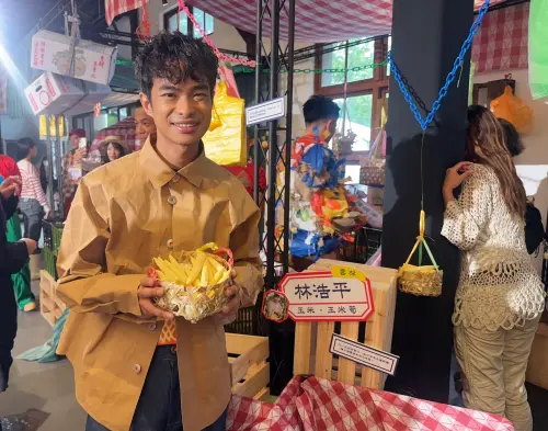 ▲雲林元長的農友林浩平年僅29歲，主要種植玉米、玉米筍與剝殼玉米筍。（圖／記者鍾怡婷攝）