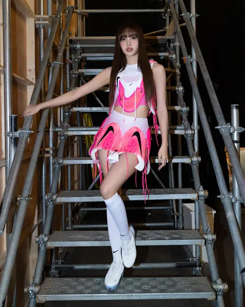 ▲BLACKPINK成員Lisa。（圖／Nike提供）
