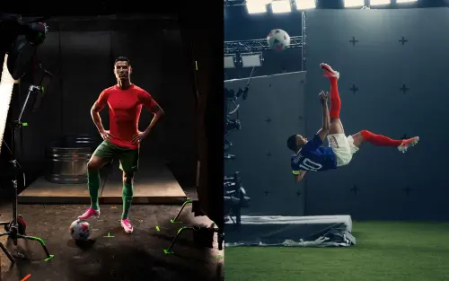▲足壇巨星C羅（Cristiano Ronaldo）、姆巴佩（Kylian Mbappé）都共同出演本次Nike宣傳片。（圖／Nike提供）