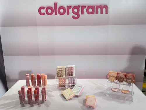 ▲colorgram 韓妞最愛潮流彩妝，進駐台灣康是美。（圖／記者鍾怡婷攝）