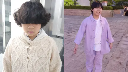 ▲12歲的金雋依然留著厚重的馬桶蓋髮型，臉蛋肉嘟嘟，跟小時候可愛的模樣相差不大。（圖／翻攝自김율♥ 김준♥IG＠k_im_yul_jun）