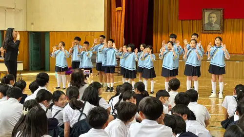 ▲高雄客家兒童合唱團帶來一連多首膾炙人口的客語歌曲。（圖／高市府客委會提供）