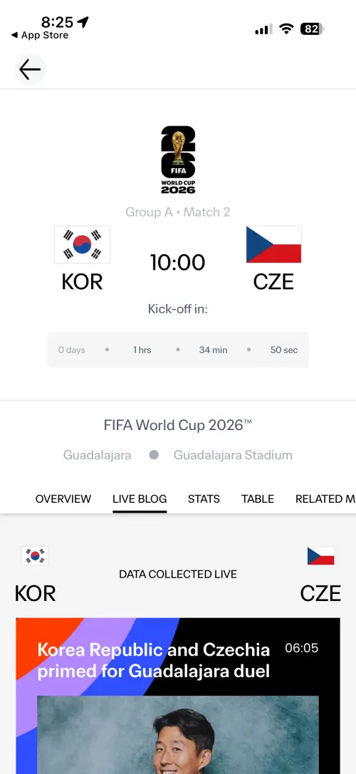 ▲FIFA官方App、官網有提供即時比分、賽程、數據、先發陣容與即時更新。（圖／翻攝官網）