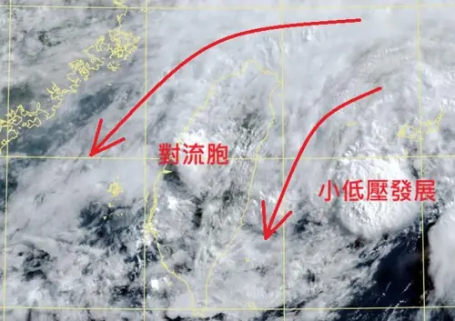 台灣東側冒小低壓！鄭明典：午後對流機率高　鋒面還沒北移先炸雨