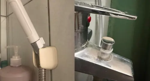 ▲塑膠卡扣可以拿來固定蓮蓬頭或毛巾、充電線收納，甚至是拿來掛垃圾袋、洗澡球等（圖／不塑之客）