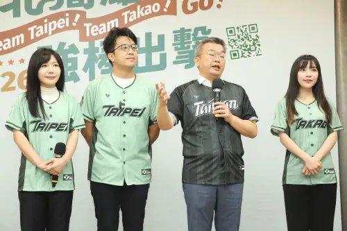 讚沈伯洋可能當選市長！蔡其昌叮囑：要記得台北大巨蛋是棒球場