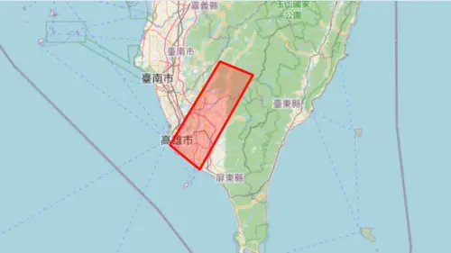 氣象署大雷雨訊息／屏東、高雄國家警報響了！最新大雷雨示警區域