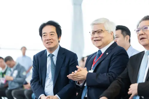 ▲屏東科學園區半導體供應鏈專區聯合動土典禮，賴清德、魏哲家出席。（圖／總統府提供）