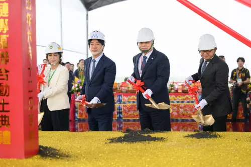 賴清德出席屏東科學園區半導體供應鏈專區動土