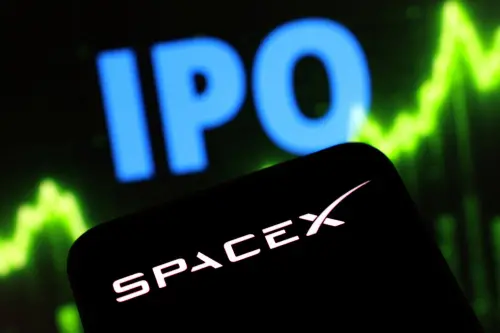 ▲華爾街史上最大規模的IPO案，馬斯克（Elon Musk）旗下太空探索公司（SpaceX）12日在美股那斯達克掛牌上市。（圖／路透社／達志影像）