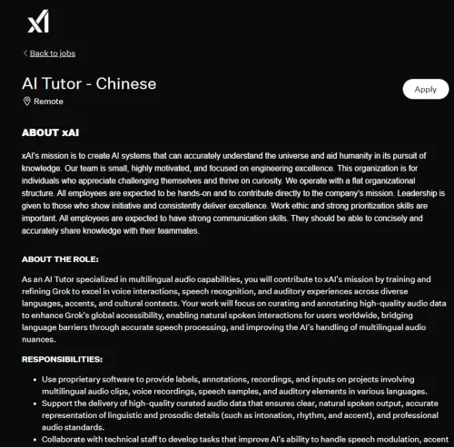 ▲馬斯克招中文導師時薪破千！精通方言成搶手條件（圖／截自Ｘ）