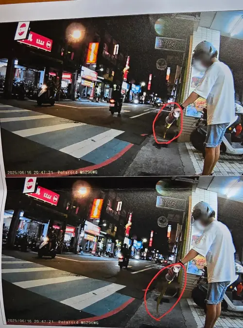 ▲民眾因超商咖啡沒蓋好漏出，不想麻煩店員便將剩餘咖啡倒入門口水溝，事後遭檢舉開罰3600元。（圖／Threads@ts05604777）