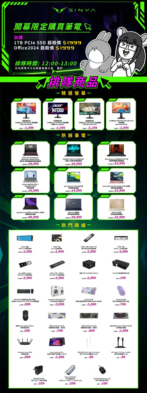▲排隊商品一次看。（圖／業者提供）