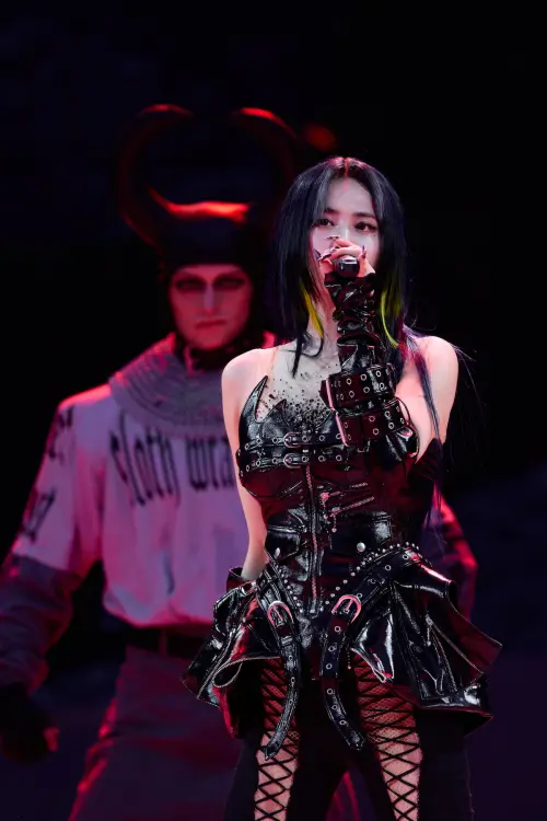 ▲蔡依林（如圖）大方露出傲人身材、辣腿全被看光，火辣曲線讓全場觀眾目不暇給、驚呼連連。（圖／凌時差提供）