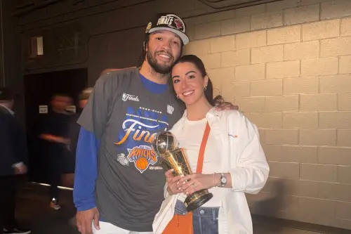 NBA新科FMVP超級浪漫！布朗森和老婆的愛情　有如真人版流星花園