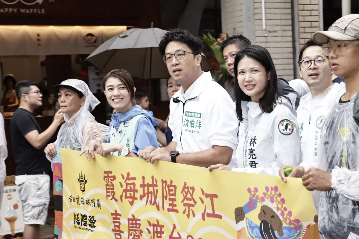 ▲台北獲頒李光耀城市獎，沈伯洋表示這是市民與城市的榮耀，但也不能掩蓋鼠患等市政問題。（圖／記者吳翊緁攝，2026.06.14）