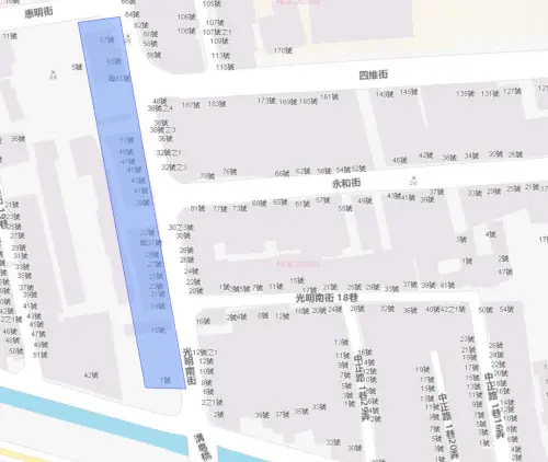 ▲彰化縣員林市6月15日停水影響範圍。（圖／台灣自來水公司）