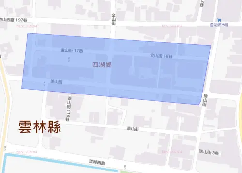 ▲雲林縣6月15日停水影響範圍。（圖／台灣自來水公司）