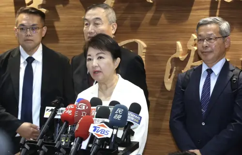 ▲盧秀燕結束10天的歐洲行，返抵國門後透露「想見到的人都見到了」。（圖／記者邱曾其攝，2026.06.15）