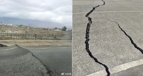 中國青海6.3極淺層強震！地面驚見大裂縫　至少1死4傷