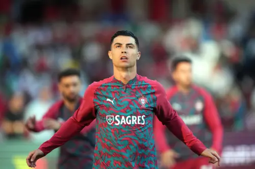 ▲葡萄牙41歲傳奇球星C羅（Cristiano Ronaldo）迎來他職業生涯的第6次世界盃，身邊更有費南迪斯（Bruno Fernandes）、施華（Bernardo Silva）與維蒂尼亞（Vitinha）等頂級中場支援。（圖／美聯社／達志影像）
