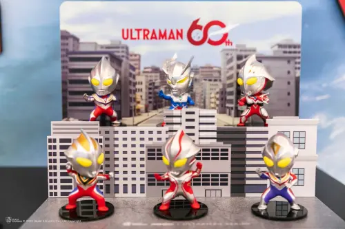 ▲快閃店推出《超人力霸王》系列盲盒公仔，每款299元。（圖／野獸國）