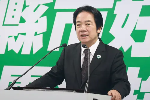 ▲賴清德出席提名記者會。（圖／記者葉政勳攝，2026.06.17）
