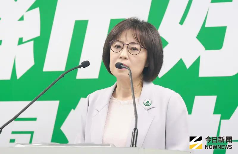 ▲民進黨提名林月琴參選苗栗市長。(圖/記者葉政勳攝)