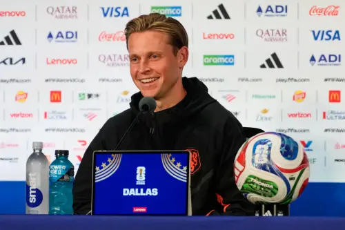 ▲2026年世界盃，荷蘭球員德容（Frenkie de Jong）是球隊陣容中難以替代的角色。（圖／美聯社／達志影像）