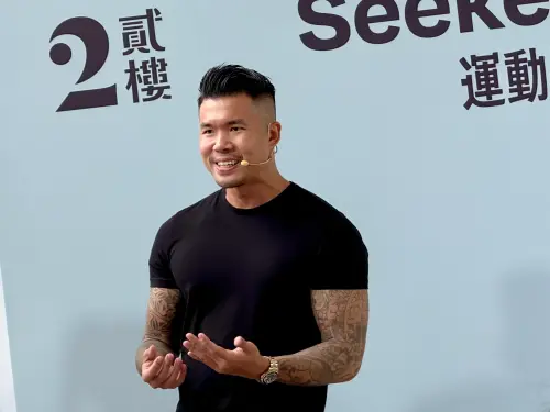▲主廚Adrian Chong Yen，榮獲多年必比登推介。（圖／記者蕭涵云攝）