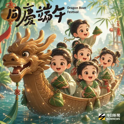 ▲▼2026端午佳節長輩圖，電腦版按右鍵、手機長按圖片可另存下載。（圖／NOWNEWS社群中心製）