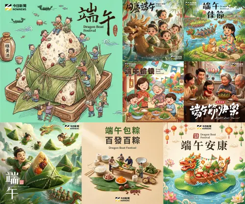 ▲端午佳節圖片、端午節長輩圖20張免費下載。（圖／NOWNEWS社群中心）