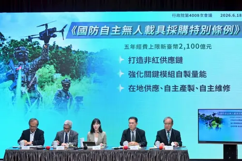 行政院拋2100億無人載具特別條例！國民黨將提對案　擬放手付委
