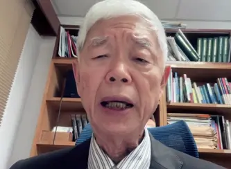 Liang Chi-yuan discusses Taiwan's energy policy with TCN. (TCN)