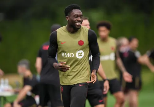 ▲拜仁慕尼黑球星阿方索·戴維斯（Alphonso Davies）預計將在本場復出，是加拿大鋒線戰力上一大加分。（圖／美聯社／達志影像）