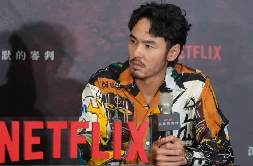 ▲阮經天認真回答關於家裡被陌生男子按門鈴的問題，也詳述了事發那幾天的心情變化。（圖／記者嚴俊強攝）